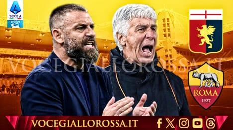 Genoa-Roma - La copertina del match. GRAFICA!