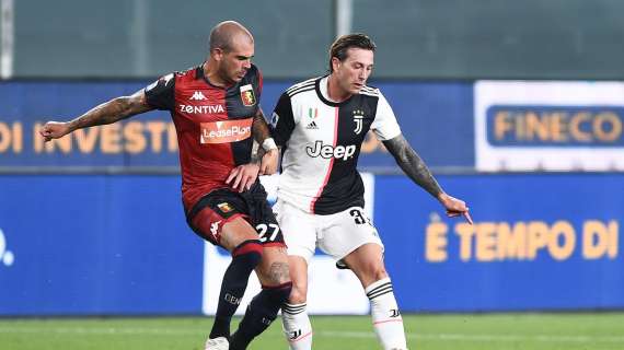 Genoa, Sturaro: "Buona partita, puniti alla prima disattenzione"