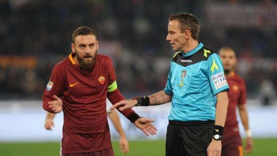 Serie A - Gli arbitri della 22^ giornata: Sampdoria-Roma a Mazzoleni 