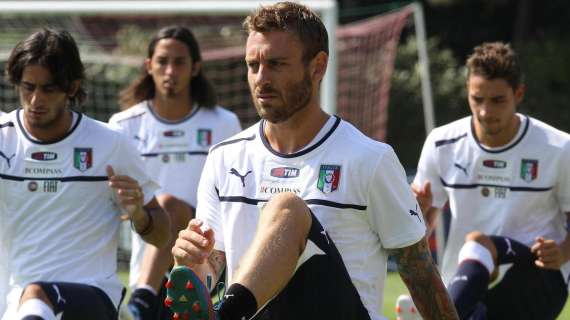 Italia, lavoro fisico personalizzato per De Rossi e Osvaldo