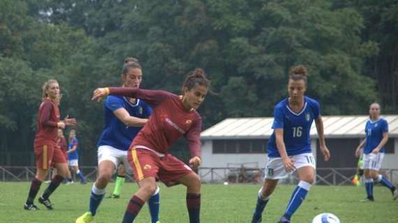 Roma Calcio Femminile: test di lusso con l'Under 19 