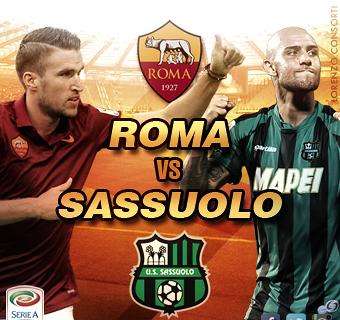 Roma-Sassuolo - La copertina