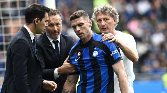 Inter, Gosens out contro la Roma: porterà il tutore per 7-10 giorni