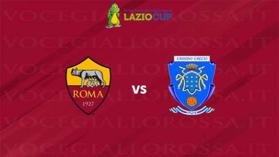 LAZIO CUP - AS Roma U18 vs ASD Cassino Calcio 1924 U19 3-1