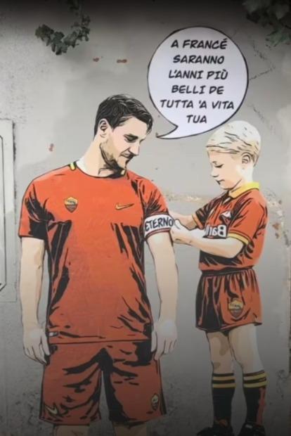 Totti torna alla Roma? Lo street artist del murale virale: "Quando senti il suo nome, sei più al sicuro" 