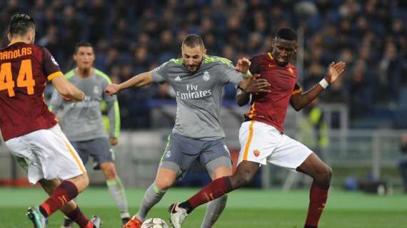 Champions League, Rüdiger nella squadra della settimana