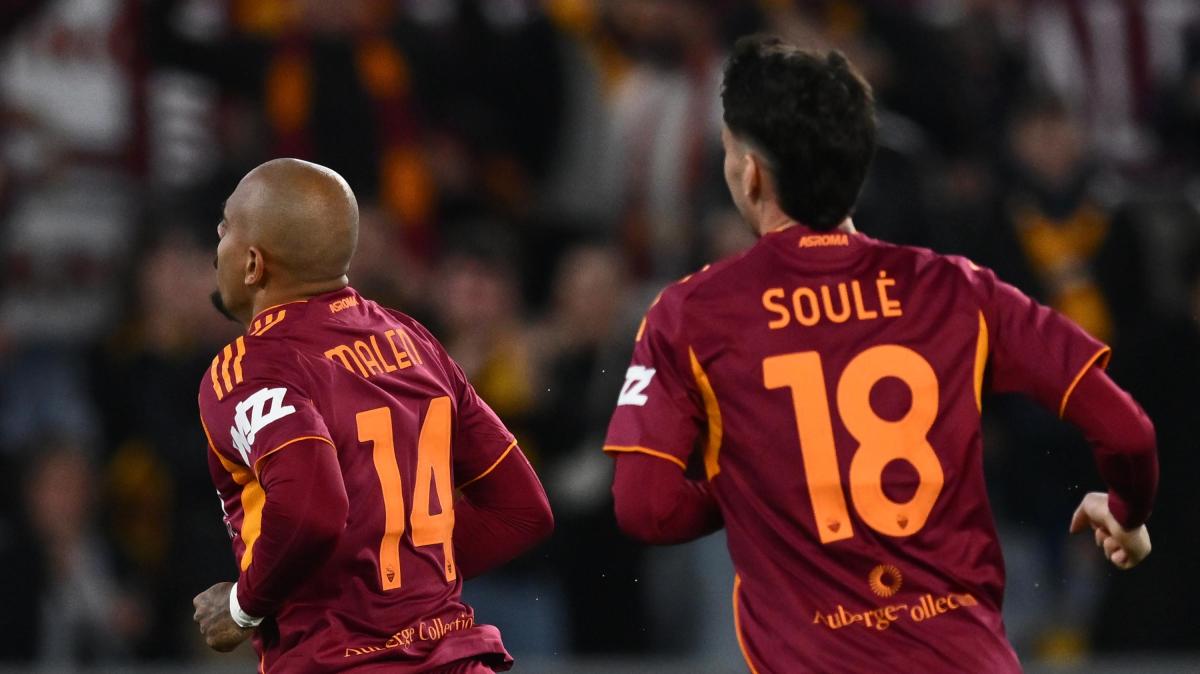 Roma-Pisa 1-0 - Segna subito Malen. Svilar salva il vantaggio su Tramoni