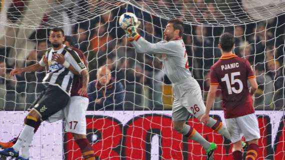 I numeri di... Roma-Udinese - La differenza tra le due squadre sta soltanto nel risultato