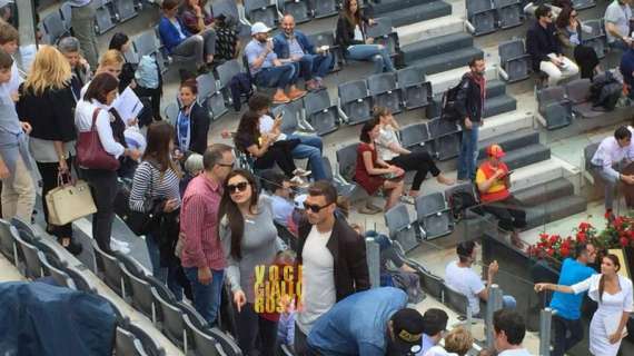 Florenzi, Dzeko e Zukanovic assistono al match Nadal-Kyrgios. FOTO!