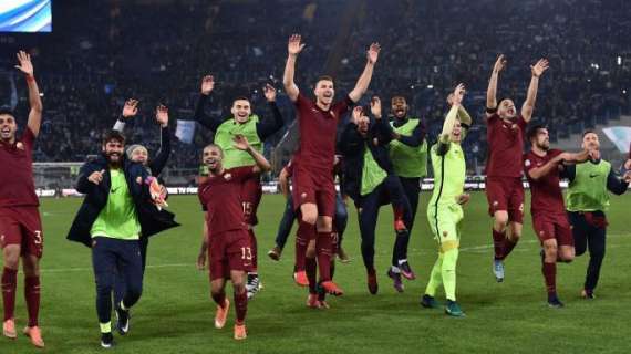LA VOCE DELLA SERA - Con Strootman e Nainggolan la Roma vince il derby. Spalletti: "Guardiamo oltre". De Rossi: "Vittoria importantissima"