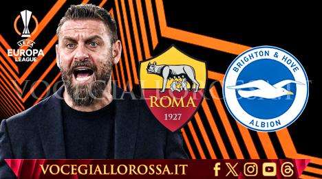 Roma-Brighton - La copertina del match. GRAFICA!