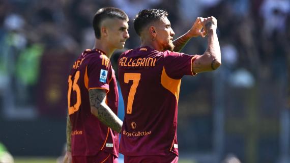 Lazio-Roma 0-1 - Angolo per i giallorossi sotto la Curva Sud