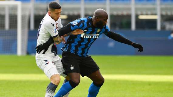 Contrattura alla coscia destra per Lukaku, costretto ad uscire nel corso di Inter-Crotone