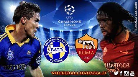 BATE Borisov-Roma, la copertina