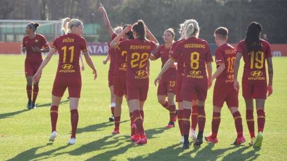 La Roma celebra la Festa delle Donne. VIDEO!