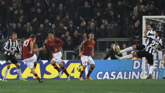 Diamo i numeri - Roma-Juventus, giallorossi in vantaggio nelle gare all'Olimpico