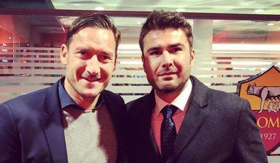  Instagram, Mutu: "Totti la vera leggenda della Roma e un artista del calcio". FOTO!