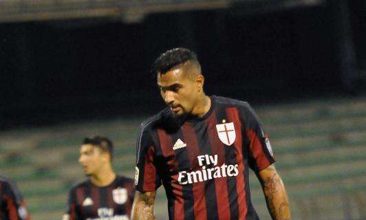 Milan, contro la Roma Boateng potrebbe giocare dall'inizio