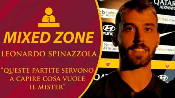 Spinazzola: "Queste partite servono per capire ciò che vuole il mister. Mi trovo bene a sinistra con Perotti". VIDEO!