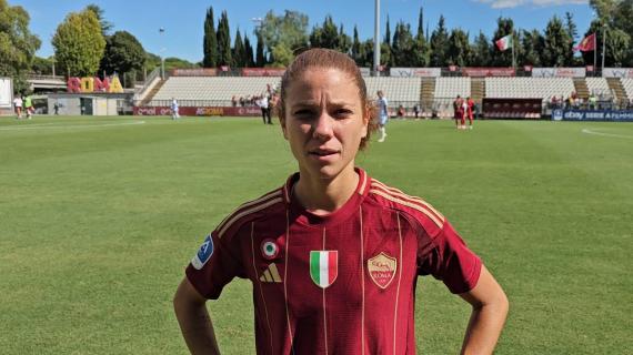 Roma Femminile, Giugliano: "Ci portiamo a casa il positivo, sul negativo c'è tempo per migliorare e lavorare"