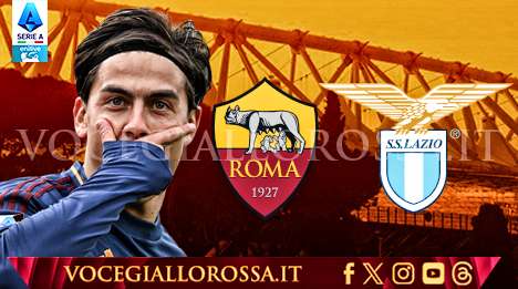 Roma-Lazio- La copertina del match. GRAFICA!