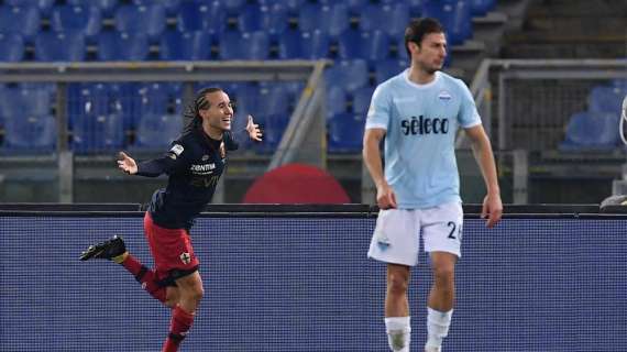 Genoa, Laxalt: "Lazio in Champions? Se la giocherà fino alla fine insieme a Roma e Inter"