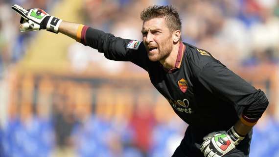 De Sanctis: "Continueremo a lavorare con determinazione, vogliamo toglierci soddisfazioni. Garcia? Persona di un'intelligenza superiore. Totti? E' fantastico"