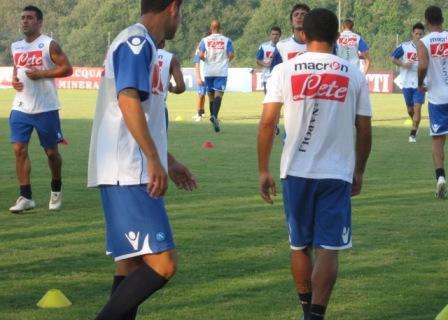 Napoli: allenamento pomeridiano e partenza per Roma