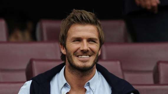 Beckham: "Il mondo del calcio non sarà più lo stesso senza Totti. Amavo vederlo giocare"