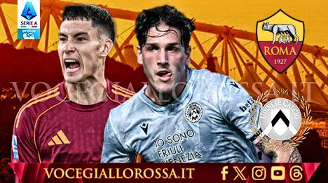 Roma-Udinese - La copertina del match. GRAFICA!