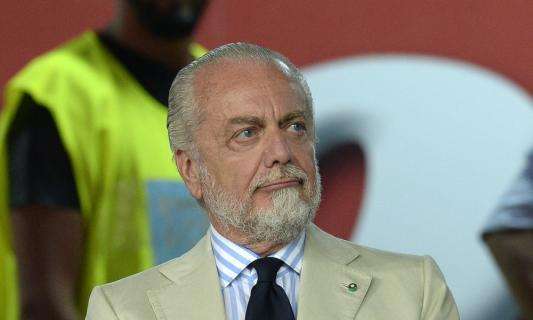 Napoli, De Laurentiis: "Credo tantissimo nel secondo posto"