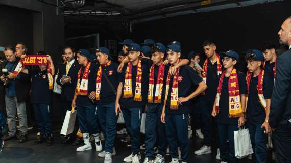 In visita allo stadio Olimpico i ragazzi del Roma Club Gerusalemme. FOTO!