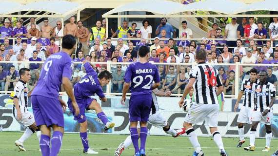 Serie A, Fiorentina-Udinese 2-1: doppietta per Jovetic che risponde a Maicosuel