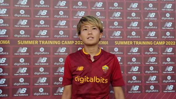 Roma Femminile, Minami: "Voglio vincere il campionato e lasciare il segno in Champions League. Non ci possiamo nascondere"