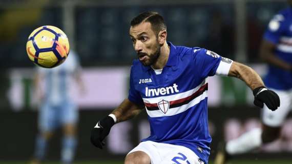 Sampdoria - Ancora in dubbio la presenza di Quagliarella 