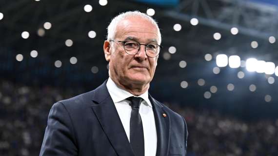 Roma-Milan - Ranieri festeggia le 500 panchine in Serie A