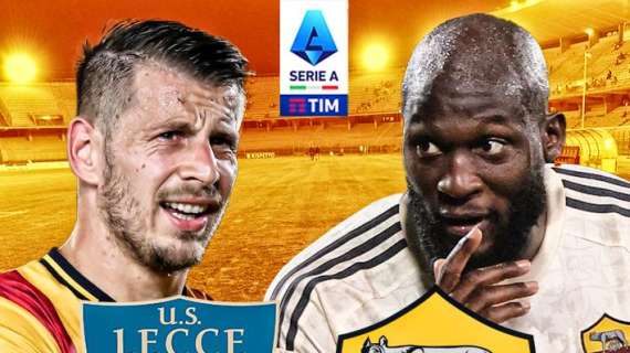 Lecce-Roma - La copertina del match. GRAFICA!
