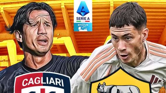 Cagliari-Roma - La copertina del match. GRAFICA! 