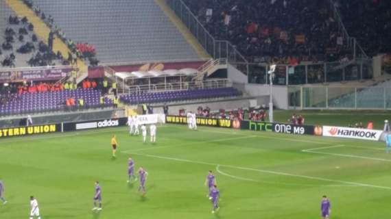 Fiorentina-Roma 1-1 - Ilicic e Keita a segno nel primo round degli ottavi di Europa League. FOTO!