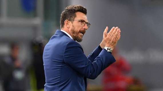 Di Francesco: "Non si può prendere un gol da rimessa laterale, la squadra stava esprimendo giocate importanti e ha dimostrato identità. Dzeko mi aveva chiesto di recuperare"