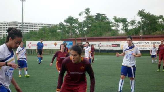 Vittoria sotto la pioggia per la Roma Calcio Femminile