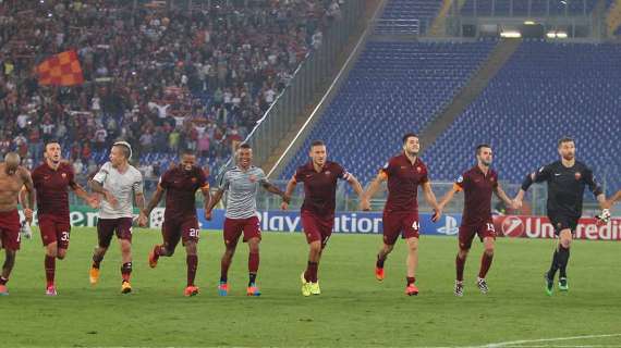 Roma-CSKA Mosca 5-1, la photogallery del match