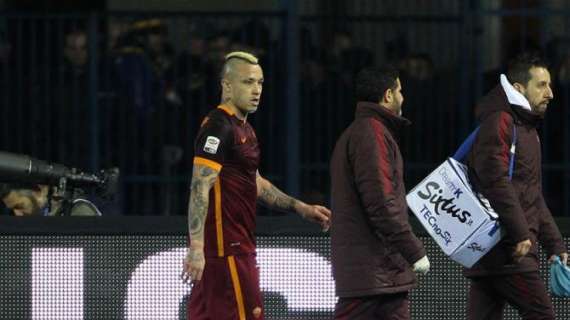 LA VOCE DELLA SERA - Trigoria, fisioterapia per Nainggolan. Pallotta domani a Roma. Sousa: "La Roma avrà più tempo per riposarsi"