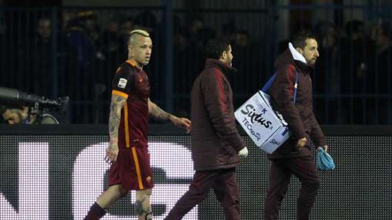 Risentimento muscolare per Nainggolan