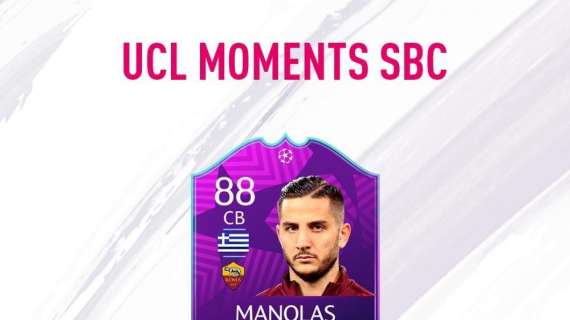 FIFA Ultimate Team, ecco la carta speciale di Manolas dedicata al suo gol al Barcellona