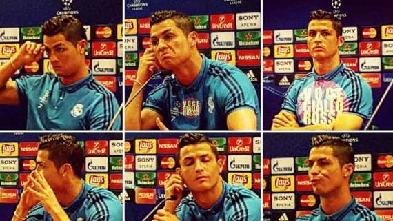 Le facce di Cristiano Ronaldo - La photogallery