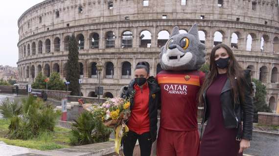 Serturini protagonista dell'iniziativa "Amami e Basta" al Colosseo: "Un piacere per me"