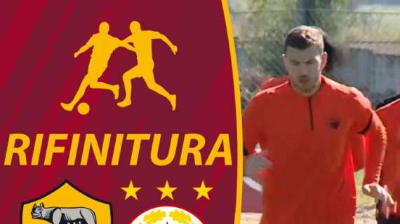 TRIGORIA - Sala video. Risveglio muscolare in campo, torello e prove tattiche. Perez e Smalling col gruppo. VIDEO!