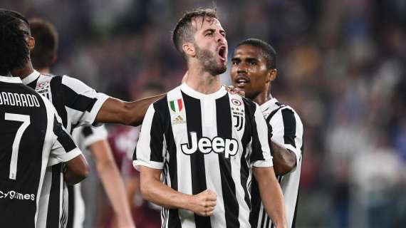 Juventus, Pjanic: "Sono felice per la Roma, ha grande qualità"