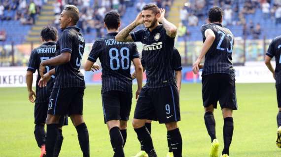 Inter, l'allenamento odierno: lavoro sull'aggressività di gioco. Assente Guarin